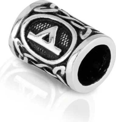 Produktbild von THURISAZ - 925 Sterling Silber Futhark Bartperle Germanisch Celtic Wikinger 3565