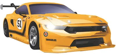 Image de Modèle réduit Ford Mustang GT3 « n° 51 » à l'échelle 1:50