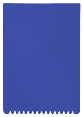 Image de Gratte-glace "Rectangle" bleu standard PP