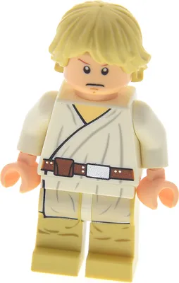 Produktbild von 1x Lego Minifigur Star Wars Luke Skywalker Tatooine Doppelgesicht 7965 sw0335