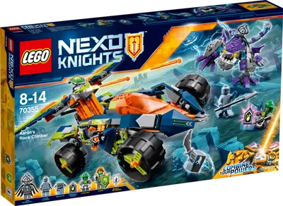 Produktbild von LEGO® Nexo Knights Aarons Klettermaxe 70355