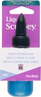 Image de Pâte polymère liquide Sculpey 30 ml, couleur « perle de paon » - 1 pièce