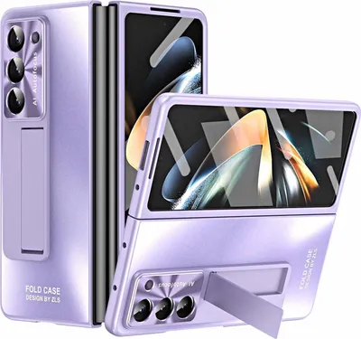 Immagine prodotto di Per Samsung Galaxy Z Fold5 5G custodia protettiva con supporto per il supporto del telefono cellulare Custodia