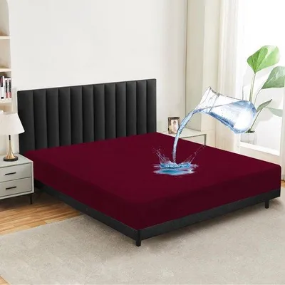 Productafbeelding van Unyqoos® Waterdichte, ademende matrasbeschermer – zachte microvezel met een waterdichte laag, geschikt voor matrassen tot 30 cm, wasbaar op 40–60 °C, verkrijgbaar in de maten 90x200 – 200x200