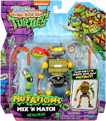 Obrázok produktu pre Playmates akčná figúrka TMNT Metalhead - Mix & Match Mutant Toy