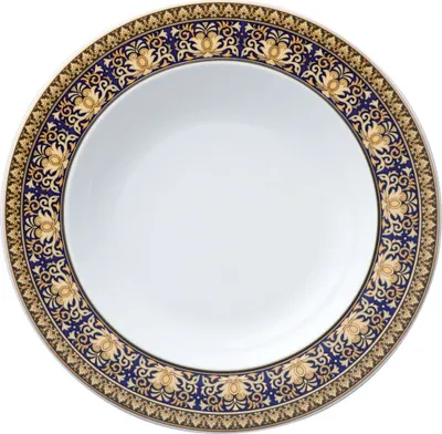 Image de Rosenthal Versace Medusa Blue Assiette à soupe 22 cm