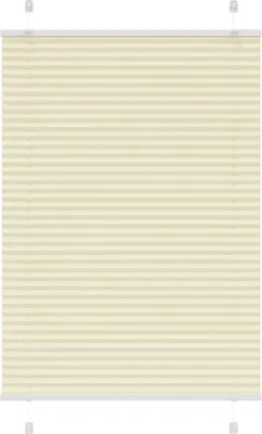 Obrázok produktu pre plisovaná roleta krémová 95x100 cm Šírka látky 94,4 cm