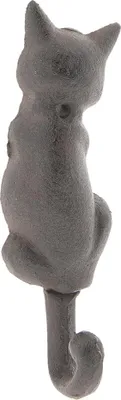 Zdjęcie produktu dla Clayre & Eef Haczyk ścienny 5x3x17 cm brązowy metalowy