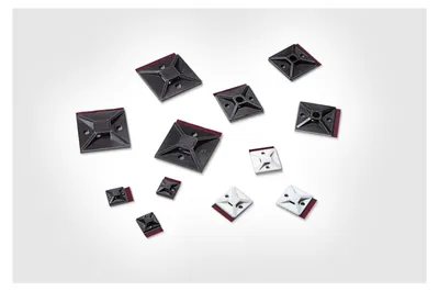 Obrázok produktu pre Hellermann Tyton MB3APT-I, Čierna, Polyamid, 100 kusov, RoHS, 19 mm, 19 mm