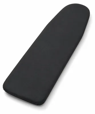 Bügelbrettbezug 140x45 cm, schwarz, elastisch, Filzpolsterung