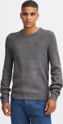 Produktbild von Blend BHPullover Herren Strickpullover Grobstrick Pullover mit Rippbündchen Rippkragen Regular fit