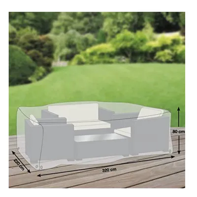 Produktbild von Mehr Garten Kölle Premium Schutzhülle für Loungegruppen XL 320x220 cm