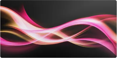 Produktbild von Wellenlinien– Schreibtischunterlage – Schreibtisch Tischunterlage – 120x60 cm – Unterlage Groß Schreibtischmatte