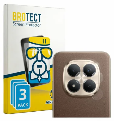 Produktbild von 3x BROTECT Schutzglas für Xiaomi Redmi Note 15 Pro Plus 5G (NUR Kamera) Schutzfolie Panzer Folie Glas Display Schutz klar