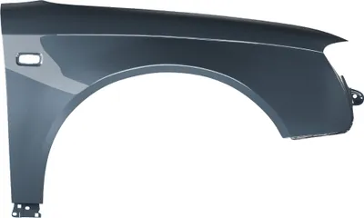 Produktbild von BLU Premium Kotflügel Passend für Audi A4 B7 LX7Z Rechts Grau DelphinGrau | 2004-2008 | Vorderseite Vorne | Lackiert | Einbaufertig | Verzinkt