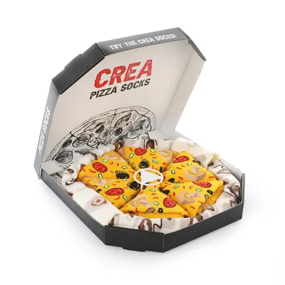 Produktbild von Pizza Socken Box