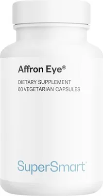 Image de SuperSmart Affron Eye Dietary Supplement - 60 Gél. Vég.