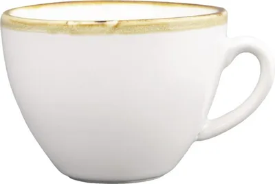 Produktbild von Olympia Kiln Cappuccinotassen Kreideweiß | 34cl | Porzellan | 12 Tassen