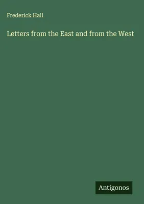 Produktbild von Letters from the East and from the West