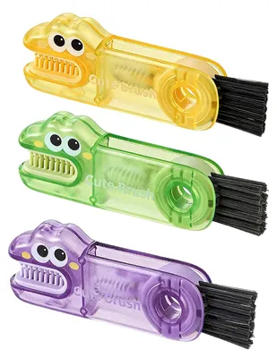 3er-Set Reinigungsbürsten für Flaschen, Deckel & Becher