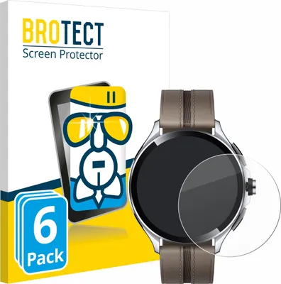 Produktbild von 6x BROTECT Schutzglas für Xiaomi Watch 2 Pro Schutzfolie Panzer Folie Glas Display Schutz klar