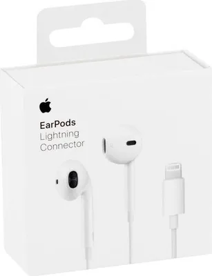 Immagine prodotto di Apple EarPods - Cuffie con microfono - auricolari - con filo - Lightning - per iPhone SE (2a generazione); iPod touch (5G, 6G, 7G)