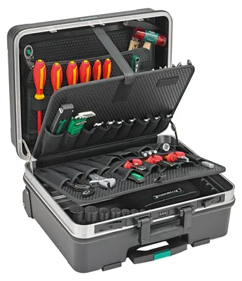 Produktbild von Stahlwille Werkzeug-Sortiment im Koffer 13302/TR/87  520x280x460mm 87 tlg. - 13302/TR/87
