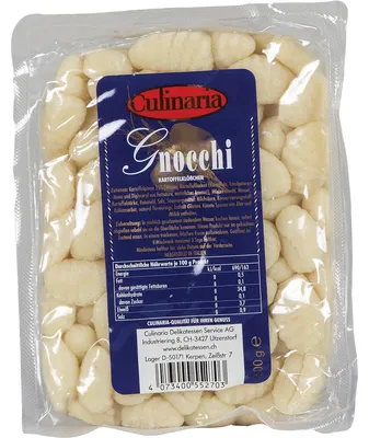 Immagine prodotto di Culinaria Gnocchi gialli con guarnizione dall'Italia pronti da servire 500g