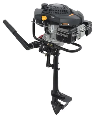 Imagen del producto de Motor fuerabordable, motor de 4 tiempos, cilindrada de 224 cc, color , color