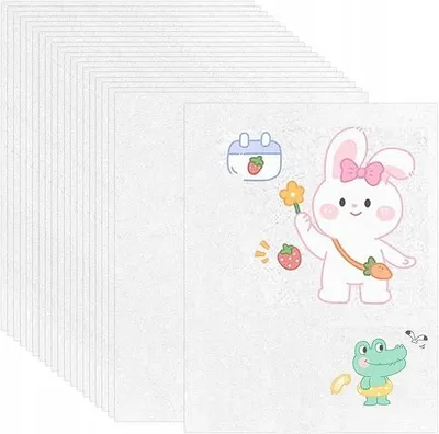 Produktbild von Folia Schrumpffolie A4 DIY Bastelset für Schlüsselanhänger Kinder