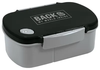Zdjęcie produktu dla Śniadaniówka Backup Czarno Szara Sb7B56