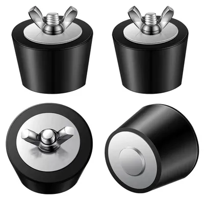 4er-Set Gummi-Poolstopfen 25/32/38/51 mm, Rohrverschluss