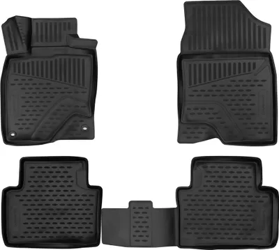 Immagine prodotto di ELEMENT Tappetini auto 3D in gomma su misura per Honda Civic, 2016-2018 | 4 pz