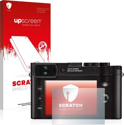 Produktbild von upscreen Schutzfolie für Leica Q2 Displayschutz Displayschutzfolie Folie Klar Transparent