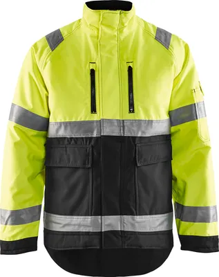 Produktbild von Blakläder High Vis Winterjacke 4827 1977 in div. Farben, Farbe:gelb/schwarz, Größe:4XL