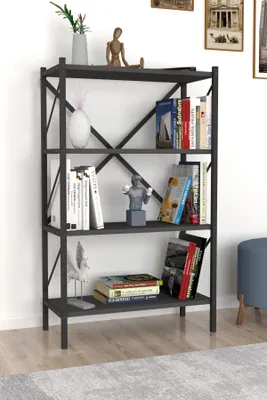 Obrázek produktu pro Regál BEATRI - antracit