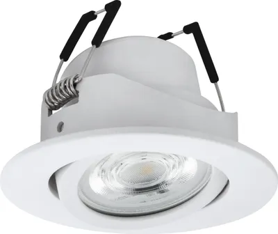 Produktbild von EGLO connect.z Smart-Home LED Einbaustrahler Saliceto-Z, Ø 88 mm, ZigBee, App und Sprachsteuerung Alexa, Lichtfarbe (warmweiß-kaltweiß), RGB, dimmbar, Alu Einbauspot weiß