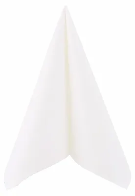 Produktbild von Airlaid Serviette Weiß, 40 x 40 cm, 50 Stück - APARTina