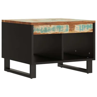 Imagen del producto de Mesa de centro de madera maciza reciclada 55x50x40 cm