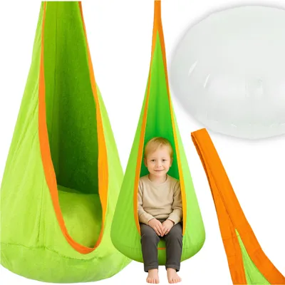 Obrázok produktu pre Hojdacie kreslo, kokonová hojdačka, montessori hojdačka, stan do detskej izby