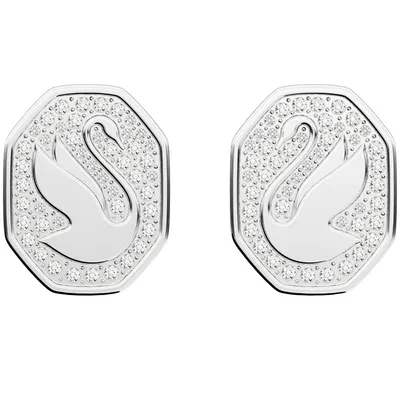 Produktbild von Swarovski Schwanen-Knopfohrringe für Damen 5621097