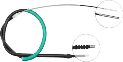 Produktbild von A.B.S. Handbremsseil Seilzug Feststellbremse für SEAT Ibiza II (6K1) K12556