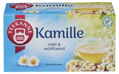 Zdjęcie produktu dla TEEKANNE 6163 Teekanne Kamille 20 Beutel