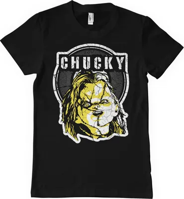 Immagine prodotto di Maglietta Cracked Chucky - Nero - Piccolo