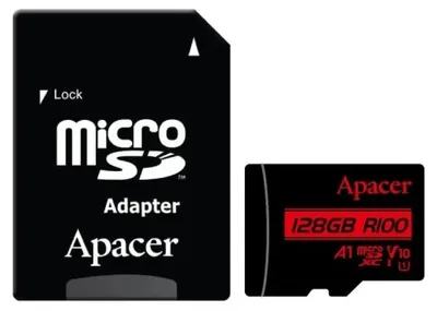 Produktbild von Apacer Ap128gmcsx10ub-r Sd Speicherkarte One Size