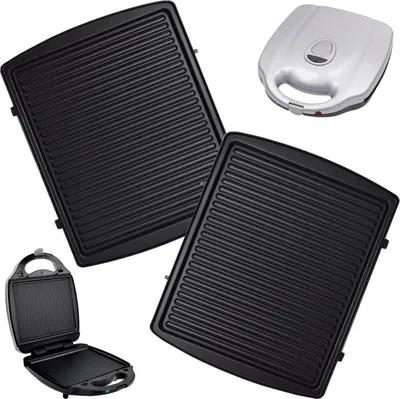 Zdjęcie produktu dla Wymienne płyty do Multimaker ZN-2000W | Powłoka nieprzywierająca | Grill kontaktowy - Resto