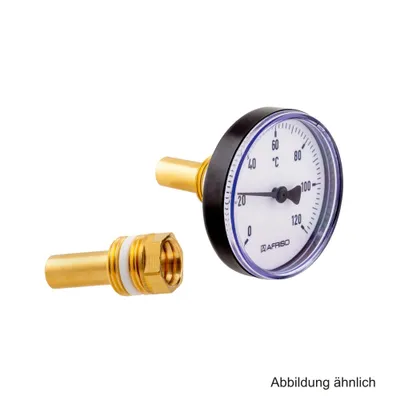 Immagine prodotto di Afriso termometro bimetallico per serbatoio tampone assiale 100mm 63711