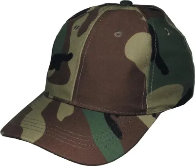 Produktbild von Militär-Baseballkappe - Kinder-Camouflage, Woodland