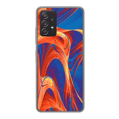 Produktbild von MuchoWow® Handyhülle Schutzhülle Hülle für Samsung Galaxy A53 5G Kunst - Wellen - Farbe - Psychedelisch Silikon Softcase Handy Hülle - Schutzabdeckung