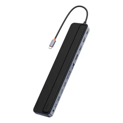 Obrázek produktu pro Baseus WKSX030213, USB 3.2 Gen 1 (3.1 Gen 1) Type-C, HDMI, RJ-45, DisplayPort, USB 3.0, 3.5mm, USB typu C, 5000 Mbit/s, Černá